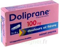 Doliprane 100 Mg Suppositoires Sécables 2plq/5 (10) à Dreux