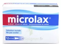 Microlax Sorbitol Citrate Et Laurilsulfoacetate De Sodium S Rect En Récipient Unidose 12récip-unidoses-can/5ml à Dreux