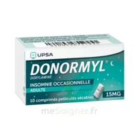 Donormyl 15 Mg Comprimés Pelliculés Sécables T/10 à Dreux