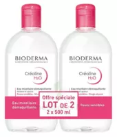 Acheter CREALINE H2O Solution micellaire nettoyante apaisante sans parfum 2Fl/500ml à Dreux