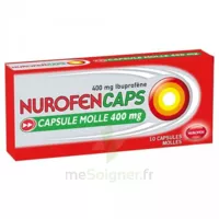Nurofencaps 400 Mg Caps Molle Plq/10 à Dreux