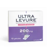 Ultra-levure 200 Mg Gélules Plq/10 à Dreux