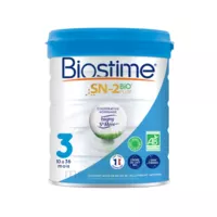Biostime 3 Lait En Poudre Bio 10-36 Mois B/800g à Dreux