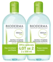Acheter SEBIUM H2O Solution micellaire sans savon nettoyante peau grasse 2Fl/500ml à Dreux