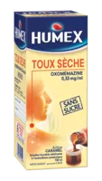 Humex 0,33 Mg/ml Solution Buvable Toux Sèche Oxomemazine Sans Sucre édulcorée à L'acésulfame Potassique Fl/150ml à Dreux