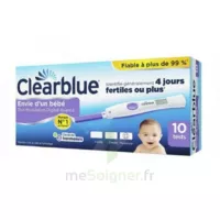 Clearblue Test D'ovulation 2 Hormones B/10 à Dreux