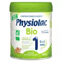 Physiolac Bio 1 Lait En Poudre B/800g à Dreux