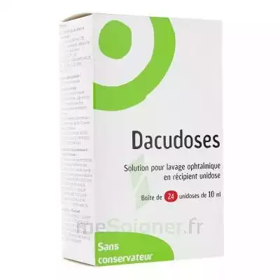 Dacudoses Solution Pour Lavement Ophtalmologique 24unid/10ml à Dreux