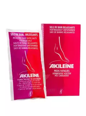 Akileine Soins Rouges Sels De Bain DÉlassant 2sach/150g à Dreux